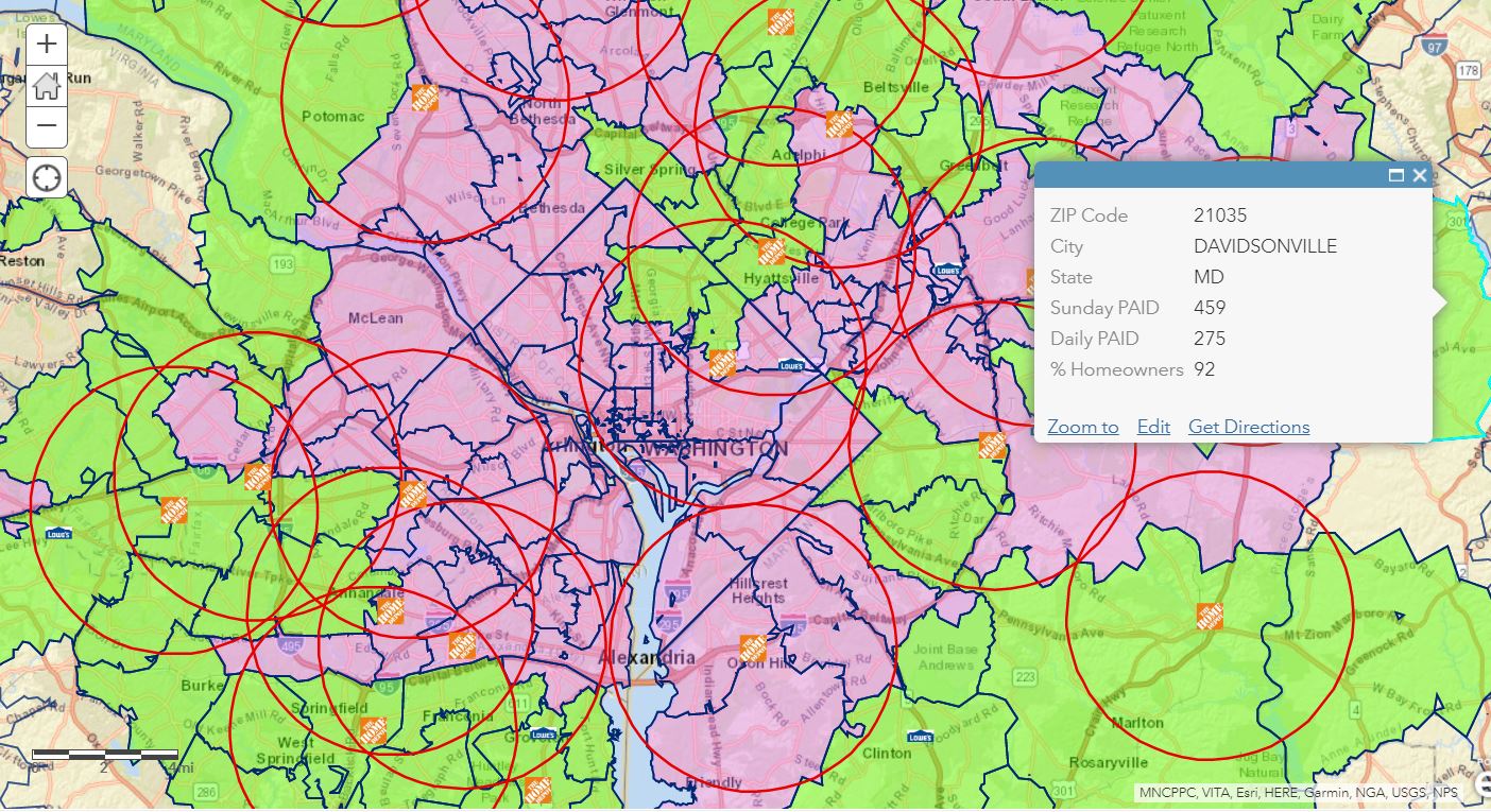 SalesPoint Customized Maps | Rockledge Software